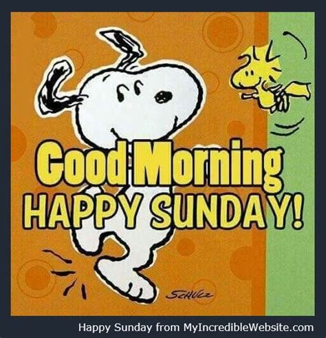 Happy Sunday from Snoopy! – My Incredible Website