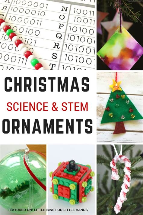 Science Related Christmas Ornaments