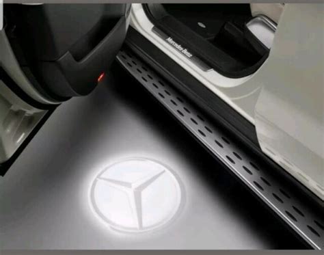 Genuine Mercedes Benz Star Logo Led Door Projector Courtesy Lights W253 Glc For Sale Online Ebay