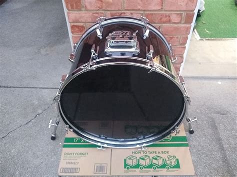 Rogers R360 Black 22 X 14 Bass Drum Reverb