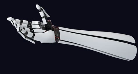 Robot Hand Arm Animation D Model Turbosquid