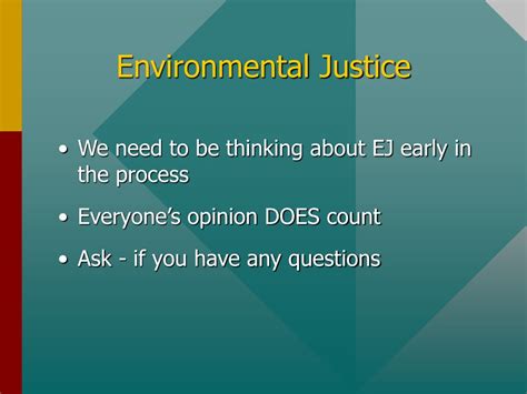 Ppt Environmental Justice Powerpoint Presentation Free Download Id