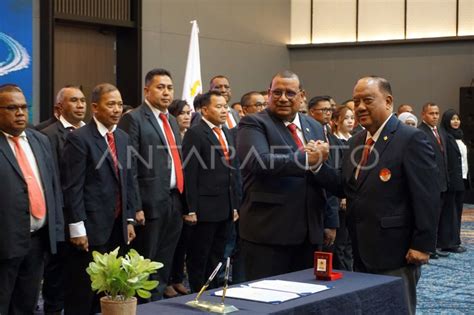 Pelantikan Pengurus Koni Papua Barat Daya Antara Foto