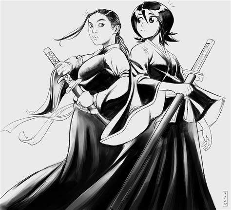 朽木ルキア X 朽木ルキア by iLikeCookies Hentai Foundry