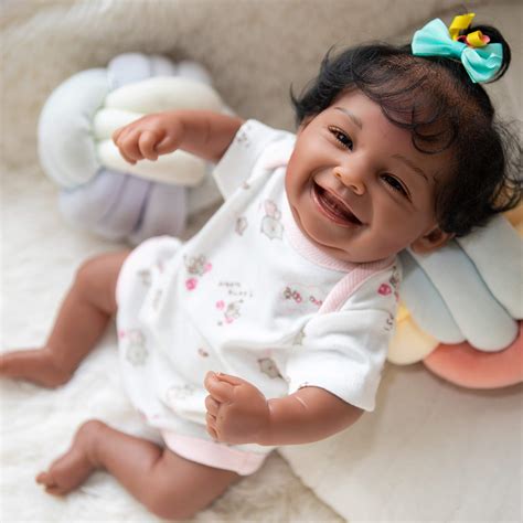 Buy Anano Biracial Baby Doll 19 Inch Reborn Baby Dolls Silicone Full