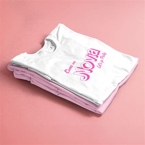 Camiseta Despedida Barbie Personal Print Regalos Personalizados