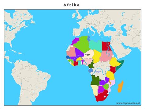 Geography Afrika Topomania Net