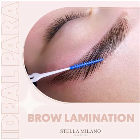 Kit Brow Lamination 3 Passos Stella Milano Oficina Da Micro