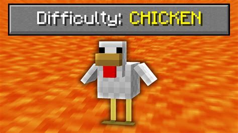 I Beat Minecraft As A Chicken Bad Idea Blog Chơi Game