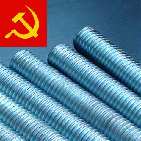 Шпилька резьбовая оцинкованная м36x1000 кл. пр. 4.8 DIN 975 в Москве ...