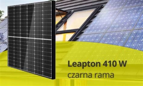 Panel Leapton Solar W Lp M Mh Czarna Rama