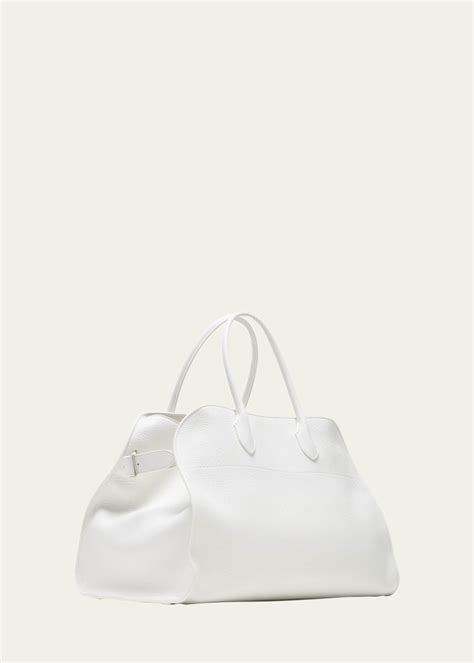 THE ROW Margaux 15 Top Handle Bag In Grain Leather Bergdorf Goodman