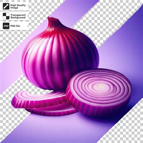 Premium Psd Psd Onion Isolated On Transparent Background