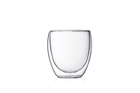 Bodum PAVINA Lot de 2 gobelets en verre soufflé 25cl