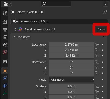 Using our Blender Add-on | Poly Haven Wiki