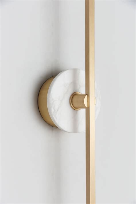 Grand Stick Wall Sconce In Brass And Alabaster Matlight Milano