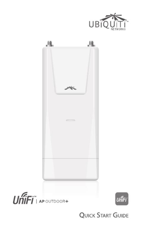 Ubiquiti Networks Unifi Ap Outdoor 5g Manual 24 Sider