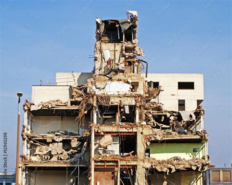 Demolition Site Stock Photo | Adobe Stock