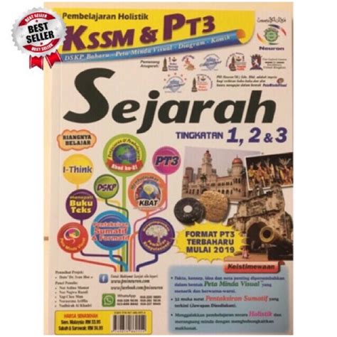 Buku Rujukan KSSM PT3 Sejarah Tingkatan 1 2 3 Shopee Malaysia