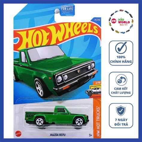 Xe mô hình Hot Wheels basic Bán tải Mazda Repu HCW82 Shopee Việt Nam