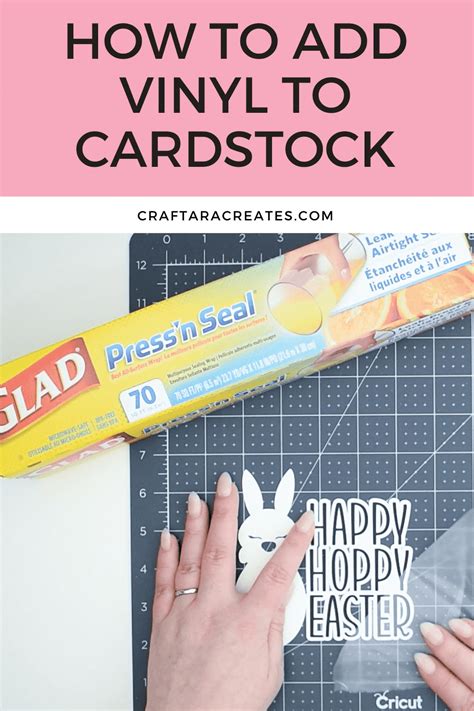 Can You Put Vinyl On Cardstock Craftara Creates Cricut Cards How