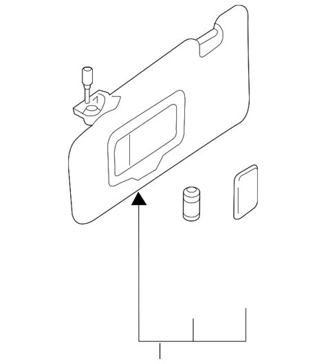 Subaru Forester Sun Visor Sj Me Subaru Parts Store