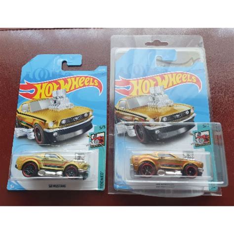 Hot Wheels Tooned 2018 68 Mustang STH With Regular Shopee Thailand