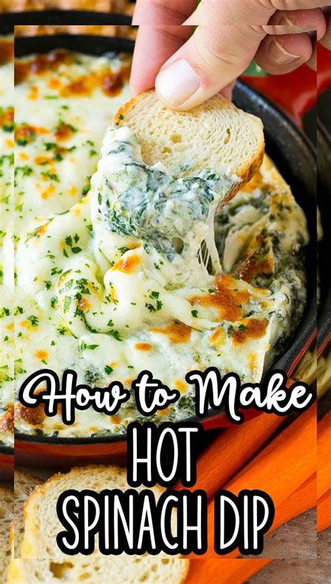 Hot Spinach Dip Dip Recipes Hot Spinach Dip Dip Recipes Easy