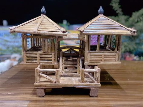 Handmade Bahay Kubo Decor Hobbies Toys Stationary Craft Handmade