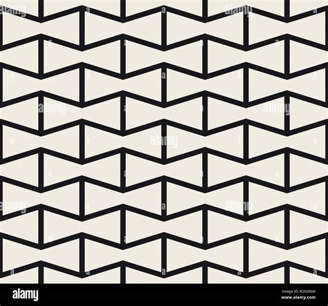 Vector Seamless Pattern Modern Stylish Abstract Texture Repeating Geometric Tiles Stock Vector