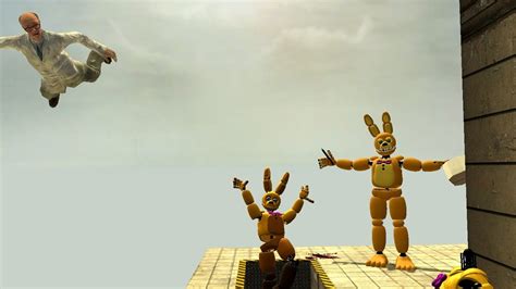 Gmod Fnaf Killing The Golden Era Animatronics Youtube