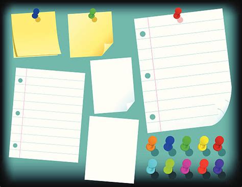 Purple Notebook Paper Illustrations Royalty Free Vector Graphics
