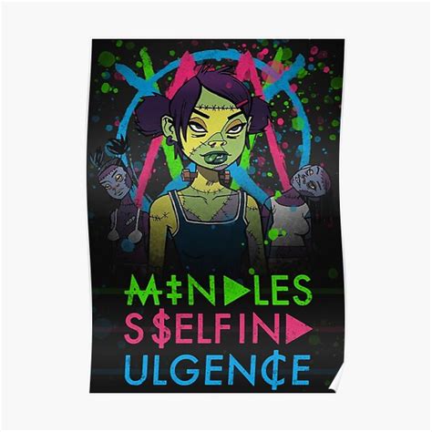 "Mindless Self Indulgence Art Print" Poster for Sale by Tajaloe | Redbubble