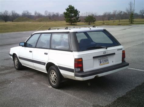 1989 Subaru Gl 10 Turbo Wagon 4 Door 18l