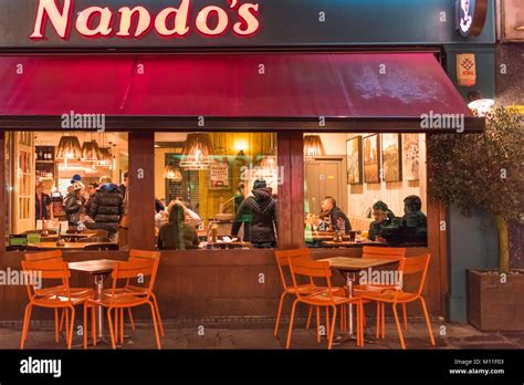 Window Sign Nandos Hi Res Stock Photography And Images Alamy