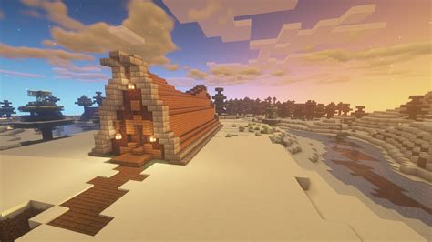 Viking longhouse! : r/Minecraftbuilds