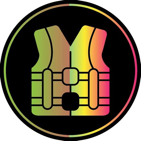 Life Vest Glyph Due Color Icon 39151947 Vector Art At Vecteezy