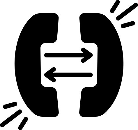 solid icon  call  vector art  vecteezy