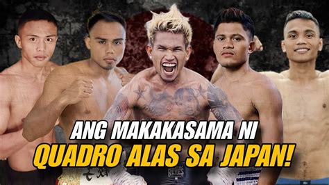 Mga Pinoy Na UNDERCARD Ni Quadro Alas Sa JAPAN YouTube