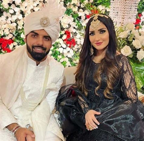 Shadab Khan Wedding Pictures From Intimate Ceremony Showbiz Hut