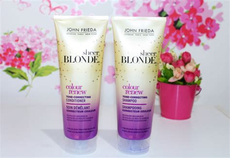 Resenha Colour Renew Sheer Blonde John Friedaeu Vou De Rosa Cabelos E Cosm Ticos