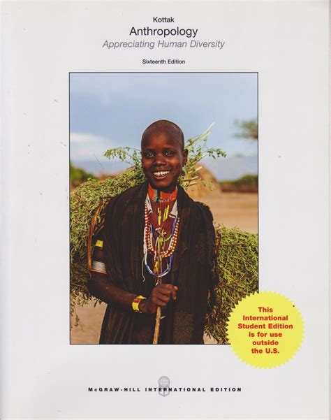 Anthropology Appreciating Human Diversity16th Ed By Conrad Philip