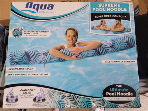 2 Pack Deluxe Oversized Pool Noodles Large Inflatable 59 Off