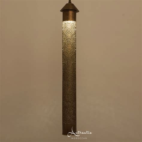 Moroccan Cylindrical Ceiling Lights Slim Authentic Moroccan Ltd
