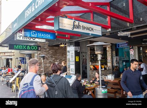 Restaurants and cafes in Manly beach, Sydney,Australia Stock Photo - Alamy