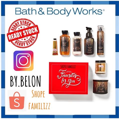 Gift Set Bbw Bath And Body Works Wedding Birthday Present Anniversary Shopee Malaysia