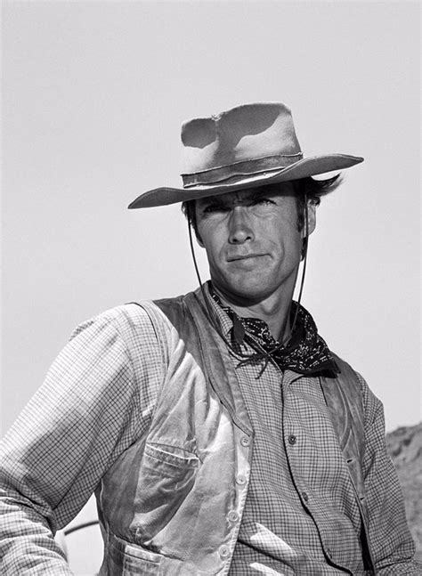 Clint Eastwood Rawhide 1959 Western Photogr 353319543 ᐈ Köp På
