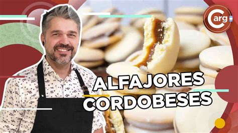 Receta Completa De Alfajores Cordobeses Youtube