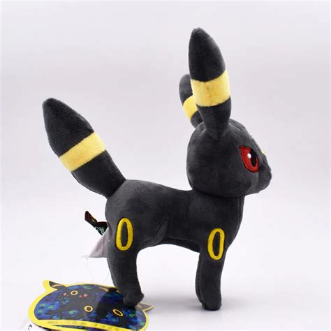 Pokemon Standing Shiny Umbreon Animal Stuffed Plush Quality Etsy