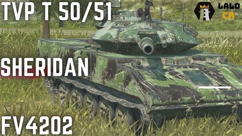 Sheridan TVP T 50 51 FV4202 World Of Tanks Blitz YouTube